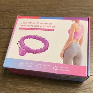 Smart hoop fitness equipment